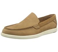 Clarks Homme Bratton Loafer Mocassins, Dark Tan Nubuck, 40 EU