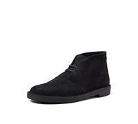 Clarks Homme Bushacre 3 Bottine Chukka, Black SDE, 42.5 EU