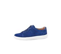 Clarks Homme Cambro Low Basket, Suede Bleu, 45 EU