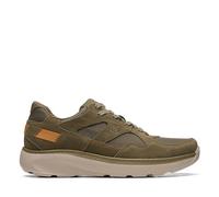 Clarks Homme Chartlite Tor Basket, Dark Olive Combi, 42 EU