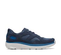 Clarks Homme ChartLite Tor Basket, Navy Combi, 39.5 EU Étroit