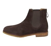 Clarks Homme Clarkdale Gobi Bottes Chelsea, Marron (Dark Brown Suede), 42.5 EU