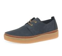 Clarks Homme Clarkwood Low, Nubuck Bleu Marine, 41 EU