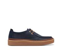 Clarks Homme Clarkwood MOC Derby, Navy Nubuck, 44.5 EU