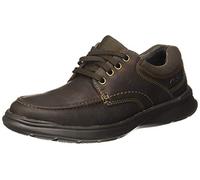 Clarks Homme Cotrell Edge Shoes, Marron huileux, 48 EU