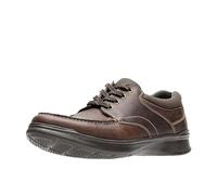 Clarks Homme Cotrell Edge Tissu Oxford, Cuir huilé Marron, 39.5 EU