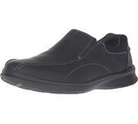 Clarks Homme Cotrell Step Mocassin, Black Oily, 43 EU