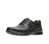Clarks Homme Cotrell Walk Tissu Oxford, Noir, 43 EU
