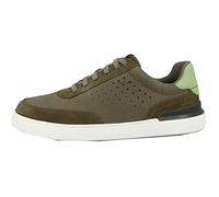CLARKS Baskets basses 'CourtLite Tor' olive / pomme, Taille 40