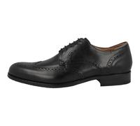 Clarks Craft Arlo Limit Chaussures Brogue en Cuir Noir, Noir, 43 EU