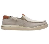 Clarks Homme Driftlite Step Semelle de Mocassin, Light Grey Combi, 46 EU