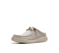 Clarks Homme Driftlite Surf Sabot, Textile Gris Clair, 45 EU