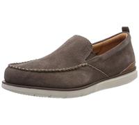 Clarks Homme Edgewood Step Mocassins, Gris (Taupe Suede), 41 EU
