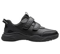 CLARKS Homme Feathershine K, Noir, 35 EU