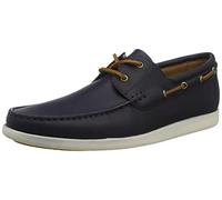 Clarks Homme Ferius Coast Chaussure Bateau, Bleu foncé Lea, 47 EU