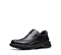 Clarks Homme Gessler Step Mocassin, Cuir Noir, 43 EU