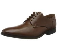 Clarks Homme Gilman Plain Derbys, Marron (Tan Leather Tan Leather), 43 EU