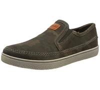 Clarks Homme Hodson Step Basket, Olive Olive Camo, 42 EU