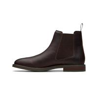 Clarks Homme Jaxen Easy Bottine Chelsea, Brown Tumb, 40.5 EU