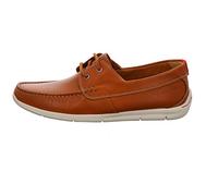 Clarks Homme Karlock Step Chaussures Bateau, Marron (Tan Leather), 42 EU