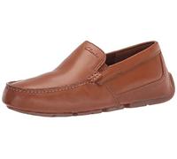 Clarks Homme Markman Plain Moccasin, Tan Leather, 45 EU