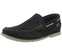 Clarks Homme Noonan Step Chaussure Bateau, Suede Bleu Marine, 42 EU