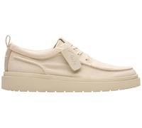 Clarks Homme Polden MOC, Off White Canvas, 44 EU