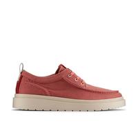 Clarks Homme Polden MOC, Red Canvas, 43 EU