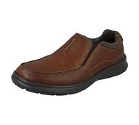 Clarks Homme Sans Coton Mocassins, Marron Tobacco Leather, 43 EU Large