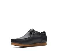 Clarks Homme Shacre II Run Tissu Oxford, Cuir Noir, 42.5 EU