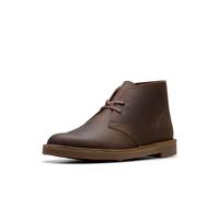 Clarks Homme Shepton Bottine Chukka, Dark Brown Lea, 41.5 EU