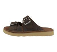 Clarks Homme Solsbury Strap Sandale Glissante, Beeswax Leather, 42.5 EU