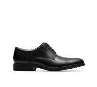 CLARKS Homme Steadwell Cap, Black Leather, 42.5 EU