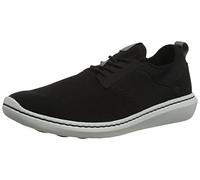 Clarks Homme Step Urban Low Sneaker, Textile Noir, 41 EU
