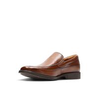Clarks Homme Tilden Free Mocassins, Foncé Tan Lea, 39.5 EU