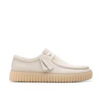 Clarks Homme Torhill Lo Basket, Cuir Blanc, 43 EU