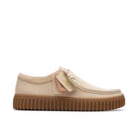Clarks Homme Torhill Lo Sneaker, Ecru, 42 EU