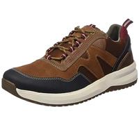 Clarks Homme Wellmanwalk GP Tissu Oxford, Dark Tan Combis, 44.5 EU