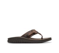 Clarks Homme Wesley Sun Sandal, Beeswax Leather, 41 EU