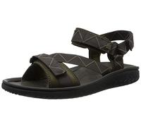 Clarks Homme Wesley Trail Sandales, Brown Combi, 47 EU