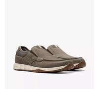 Clarks Hommes SAILVIEW STEP Gris Clair Slip- On - Grip UK 8, 9, 10, 11, 12 G