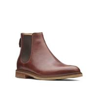 Clarks Hommes Smar Clarkdale Gobi Acajou Lea Bottes Chelsea UK 7,8, 9,10 G