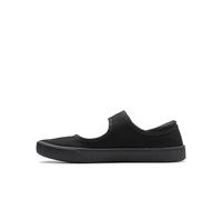CLARKS Femme Hopper Go Ballerines, Black, 35.5 EU
