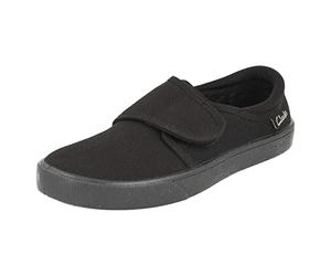 CLARKS Hopper Run Childrens Black Fabric, 8