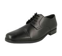 CLARKS Howard Cap Black Leather 39,5