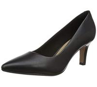 Clarks Illeana Tulip, Escarpins Femme, Cuir noir, 41 EU