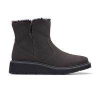 Clarks Ivery Ridge bottes zippées isolées en cuir gris pour femmes 36 36