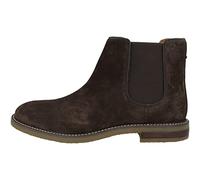 Clarks Jaxen Chelsea Bottines pour homme, Brown Sde, 43 EU