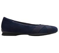 Clarks Jazmynn Gem Womens Navy Suede, 6.5