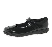 Clarks Jazzy Jig K Girls Infant School Shoes, Noir , 32.5 EU Larga